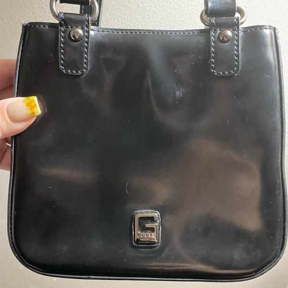 GUESS Black Hand Bag - Picture 2 of 3